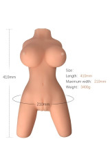 ARMONY - MODELLO REALISTICO DI TORSO FEMMINILE 8