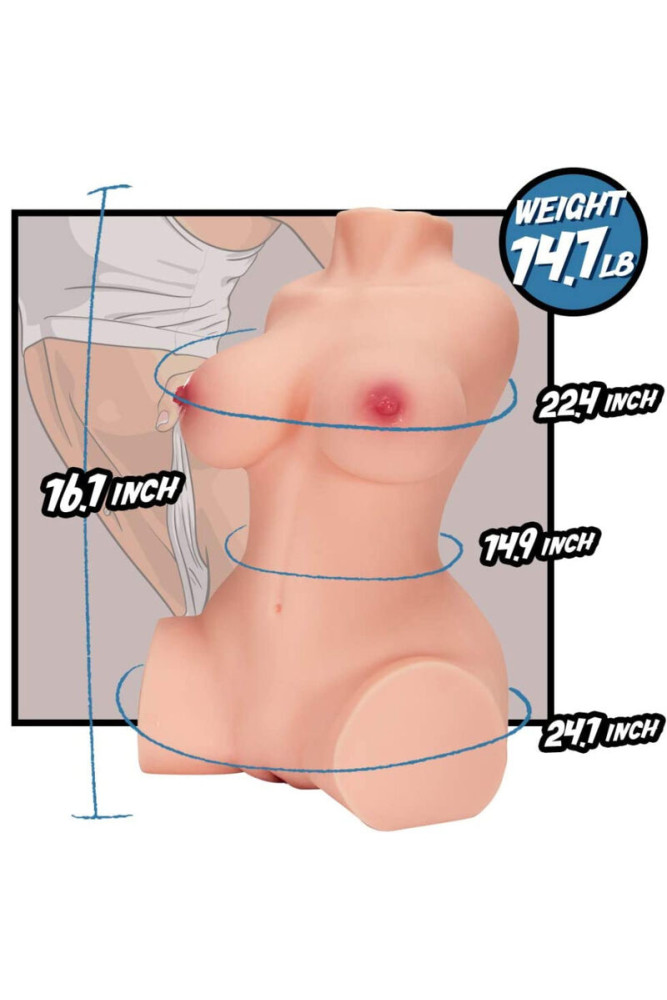 ARMONY - MODELLO REALISTICO DI TORSO FEMMINILE 10