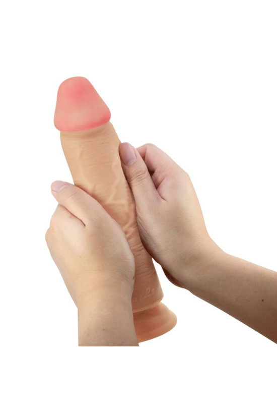 PRETTY LOVE - DILDO REALISTICO SERIE SLIDING SKIN CON VENTOSA SCORREVOLE DELLA PELLE FLESH 23