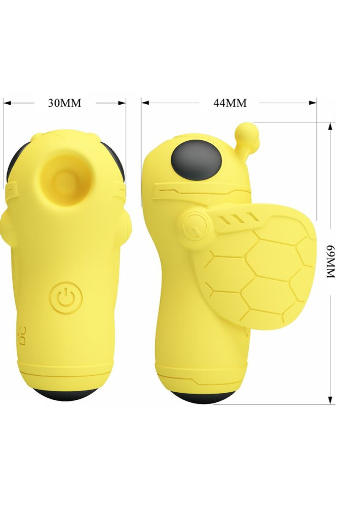 PRETTY LOVE - MINI GIOCATTOLI DIVERTENTI DI MAGIC BEE VIBRATORE E VENTOSA