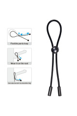 PRETTY LOVE - ANELLO PER PENE E TESTICOLI CON CORDONCINO