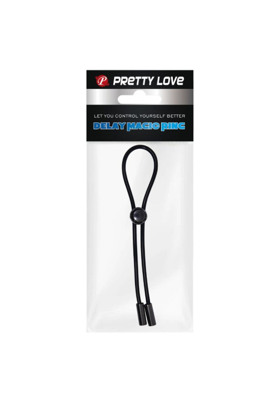 PRETTY LOVE - ANELLO PER PENE E TESTICOLI CON CORDONCINO