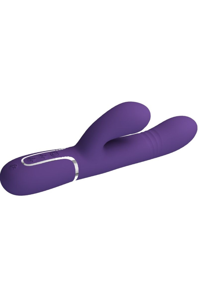 PRETTY LOVE - VIBRATORE MULTIFUNZIONE G-SPOT VIOLA