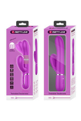 PRETTY LOVE - VIBRATORE MULTIFUNZIONE G-SPOT FUCSIA