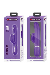 PRETTY LOVE - VIBRATORE CONIGLIO CON VIOLA DA LECCARE
