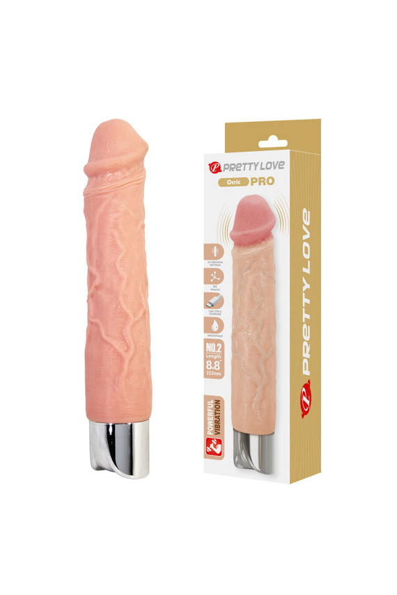 PRETTY LOVE - OSRIC PRO VIBRATORE REALISTICO FLESSIBILE
