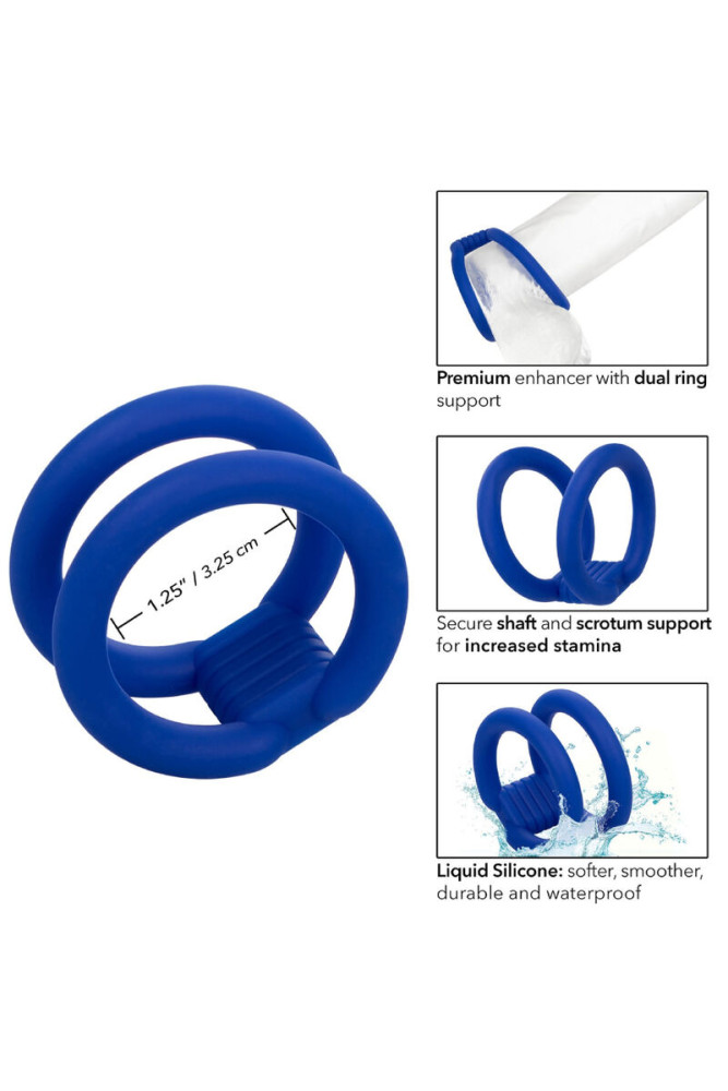 CALEXOTICS - ADMIRAL GABBIA DOPPIA PER CAZZI BLU