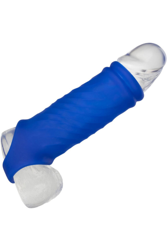 CALEXOTICS - ADMIRAL COPERTURA PER PENE WAVE IN SILICONE LIQUIDO BLU