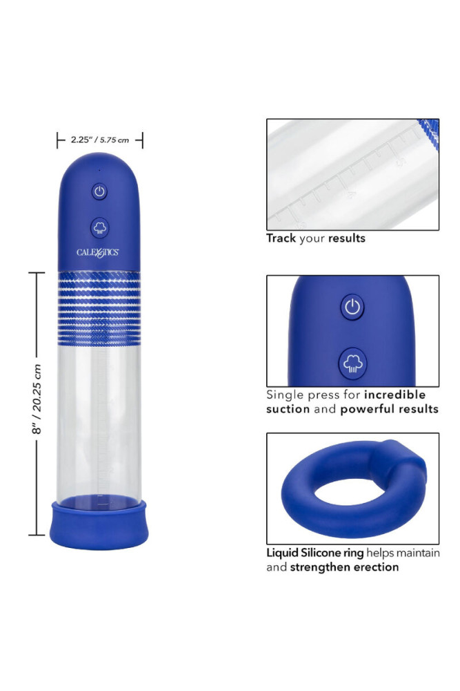 CALEXOTICS - ADMIRAL KIT POMPA DI MONTAGGIO RICARICABILE