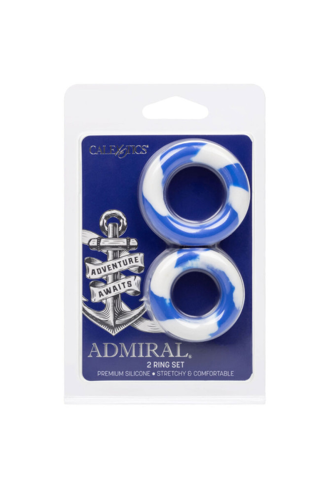 CALEXOTICS - ADMIRAL SET 2 ANELLI PER PENE