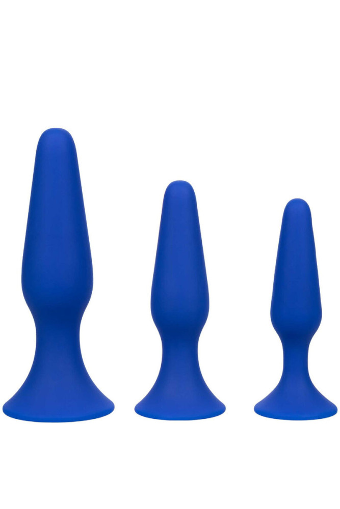 CALEXOTICS - ADMIRAL KIT 3 PLUG ANALI BLU