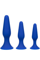 CALEXOTICS - ADMIRAL KIT 3 PLUG ANALI BLU