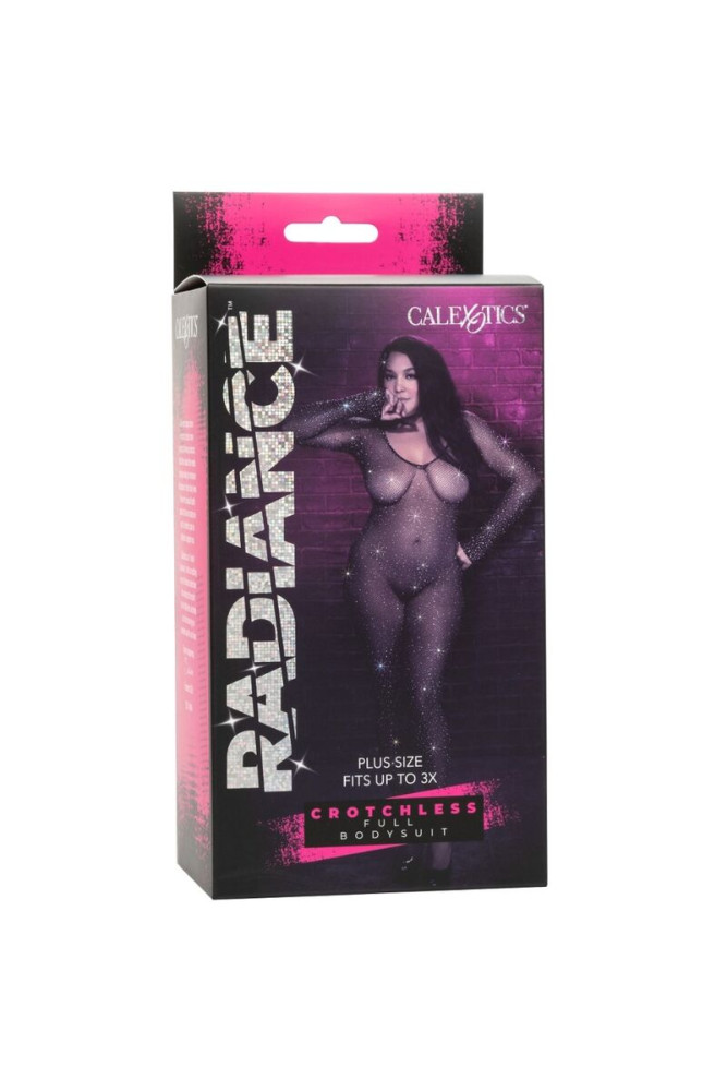 CALEXOTICS - RADIANCE BODY INTERO SENZA CAVALLETTO RHINE TAGLIA PLUS