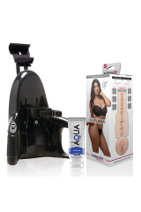 FLESHLIGHT - VIOLA MYERS WAIFU + LANCIO UNIVERSALE + LUBRIFICANTE AQUA QUALITÀ 50 ML