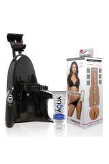FLESHLIGHT - ELIZA IBARRA VAGINA + LANCIO UNIVERSALE + LUBRIFICANTE AQUA QUALITÀ 50 ML