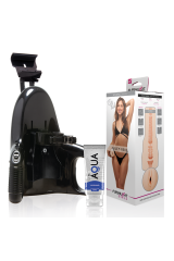 FLESHLIGHT - VAGINA RILEY REID UTOPIA + LANCIO UNIVERSALE + LUBRIFICANTE AQUA QUALITÀ 50 ML