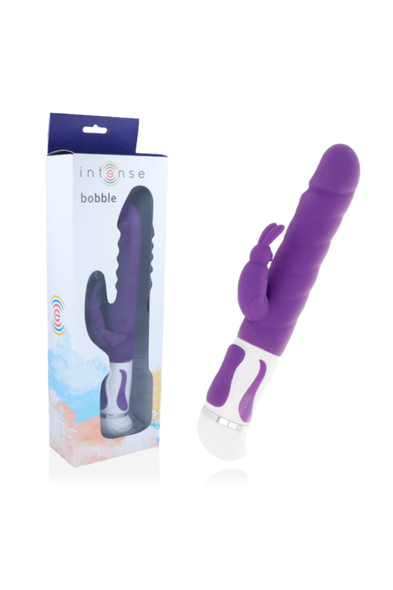 INTENSE - BOBBLE VIBRATORE ROTORE LILLA IN SILICONE