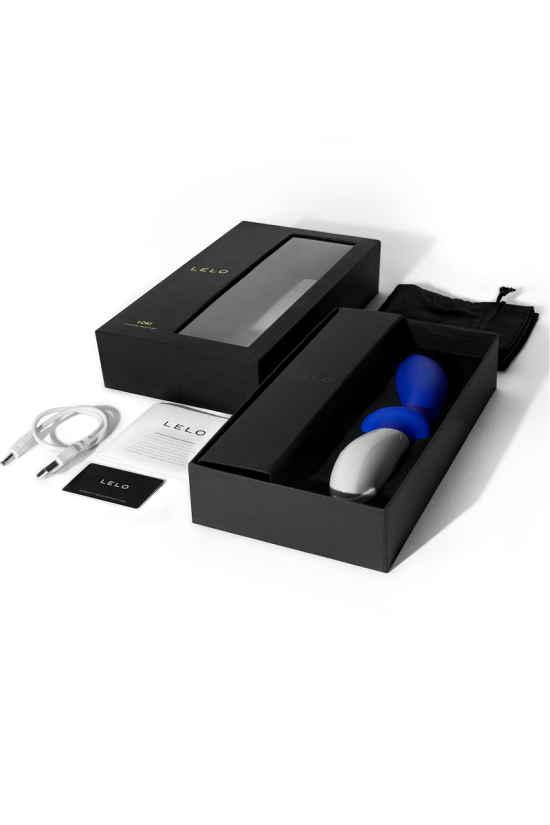 LELO - VIBRATORE PROSTATICO BLU LOKI