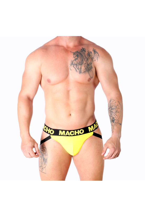 MACHO - MX25A JOCK LYCRA GIALLO L