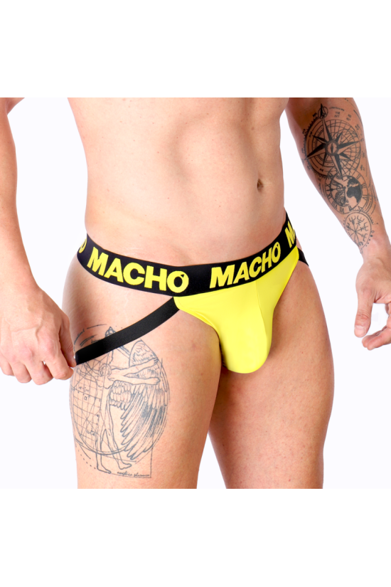 MACHO - MX25A JOCK LYCRA GIALLO L