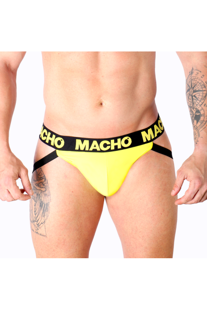 MACHO - MX25A JOCK LYCRA GIALLO XL