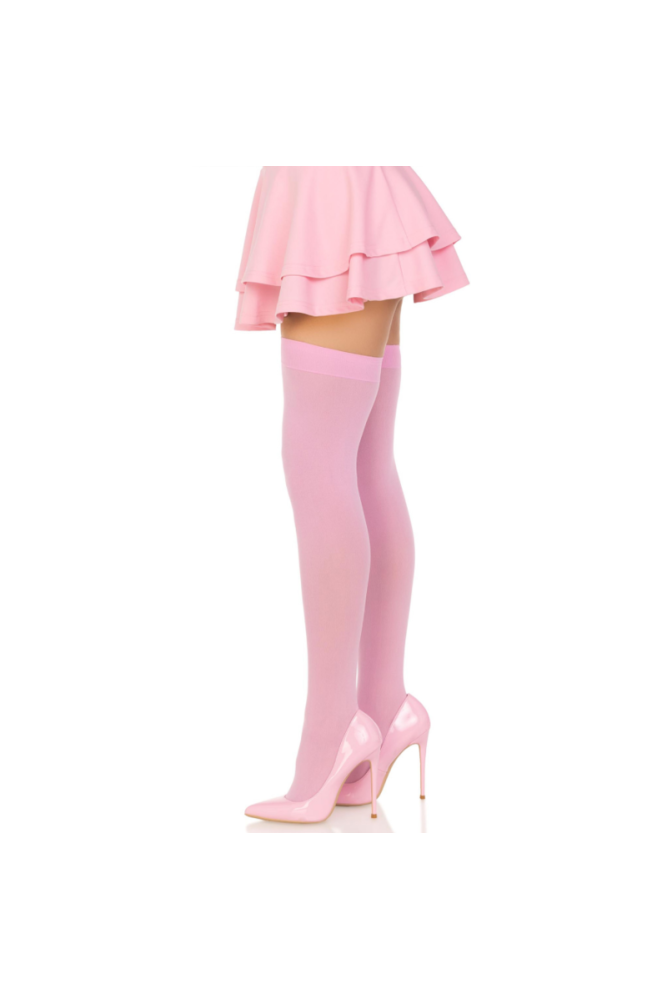 LEG AVENUE - CALZINI IN NYLON ROSA