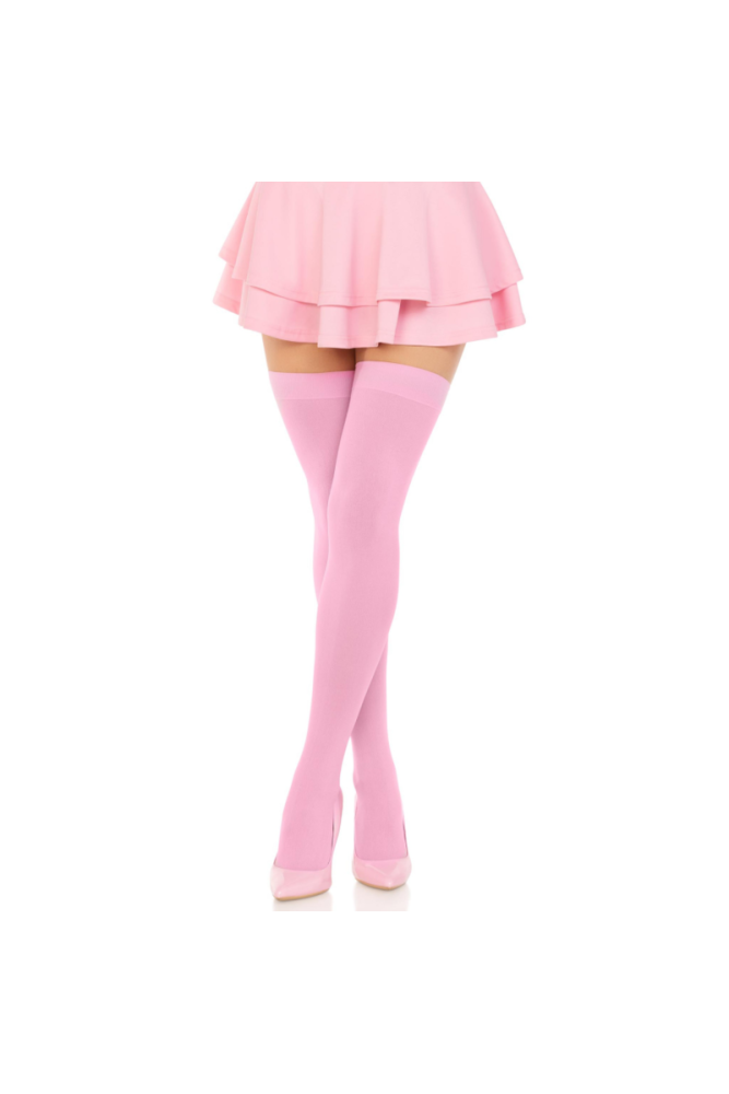 LEG AVENUE - CALZINI IN NYLON ROSA