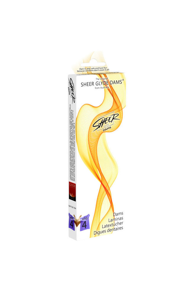 SHEER GLYDE - DAMS LAMINAS LATTICE SESSO ORALE MORE SELVATICHE