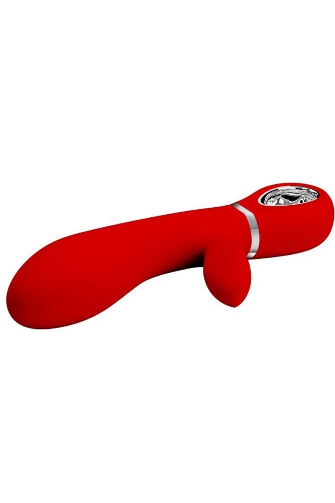 PRETTY LOVE - VIBRATORE MULTIFUNZIONE G-SPOT THOMAS ROSSO