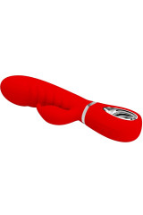 PRETTY LOVE - VIBRATORE MULTIFUNZIONE G-SPOT PRESCOTT ROSSO