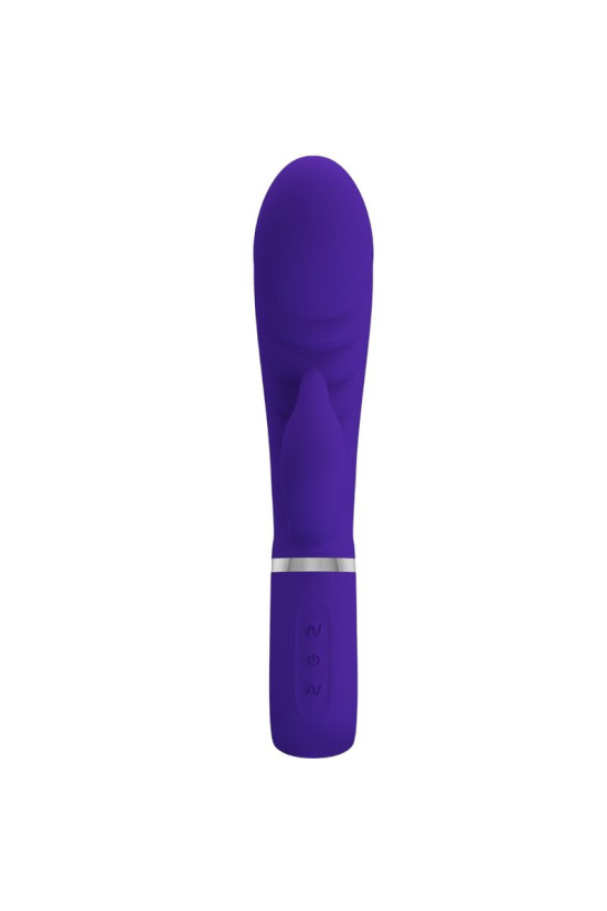 PRETTY LOVE - VIBRATORE MULTIFUNZIONE G-SPOT PRESCOTT VIOLA