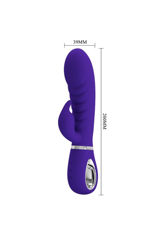 PRETTY LOVE - VIBRATORE MULTIFUNZIONE G-SPOT PRESCOTT VIOLA