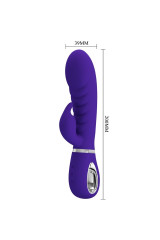 PRETTY LOVE - VIBRATORE MULTIFUNZIONE G-SPOT PRESCOTT VIOLA