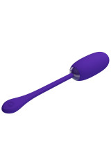 PRETTY LOVE - UOVO VIBRANTE JULIUS IMPERMEABILE-RICARICABILE VIOLA