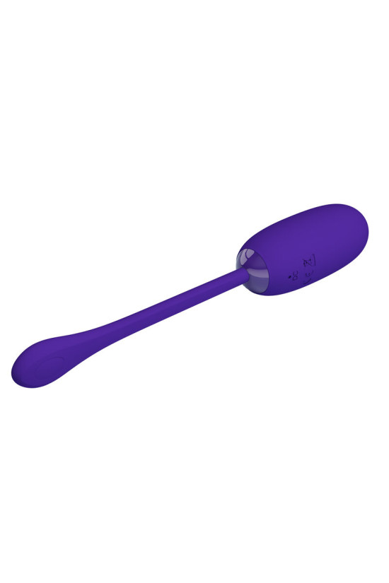 PRETTY LOVE - UOVO VIBRANTE JULIUS IMPERMEABILE-RICARICABILE VIOLA