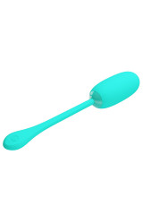 PRETTY LOVE - UOVO VIBRANTE JULIUS IMPERMEABILE-RICARICABILE VERDE ACQUA