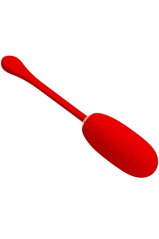 PRETTY LOVE - UOVO VIBRANTE RICARICABILE KIRK ROSSO