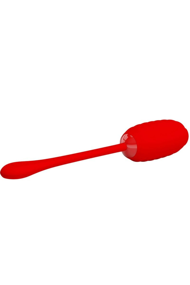 PRETTY LOVE - UOVO VIBRANTE RICARICABILE KIRK ROSSO