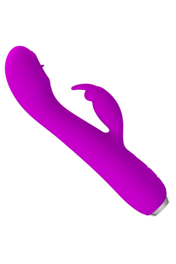 PRETTY LOVE - VIBRATORE RICARICABILE RACHEL CON VENTOSA VIOLA