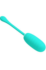 PRETTY LOVE - UOVO VIBRANTE RICARICABILE KIRK VERDE ACQUA