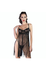 CHILIROSE - CR 4496 BABYDOLL NERO S/M