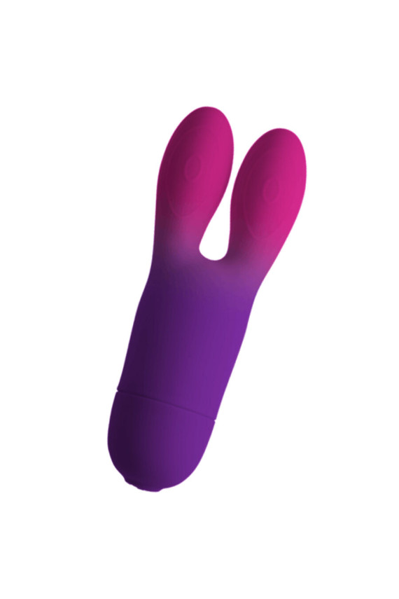 ROCKS-OFF - VIBRATORE FLESSIBILE GLO-GIRL BUNNY VIOLA