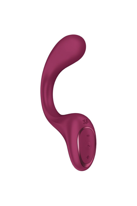 SATISFYER - G PER DEA 2 VIBRATORE CONIGLIO BOTTIGLIA BORDEAUX