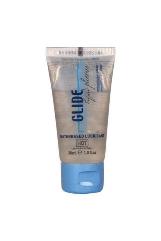 HOT - GLIDE LIQUID PLEASURE LUBRIFICANTE A BASE D'ACQUA 30 ML
