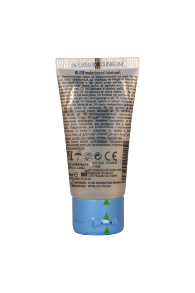 HOT - GLIDE LIQUID PLEASURE LUBRIFICANTE A BASE D'ACQUA 30 ML