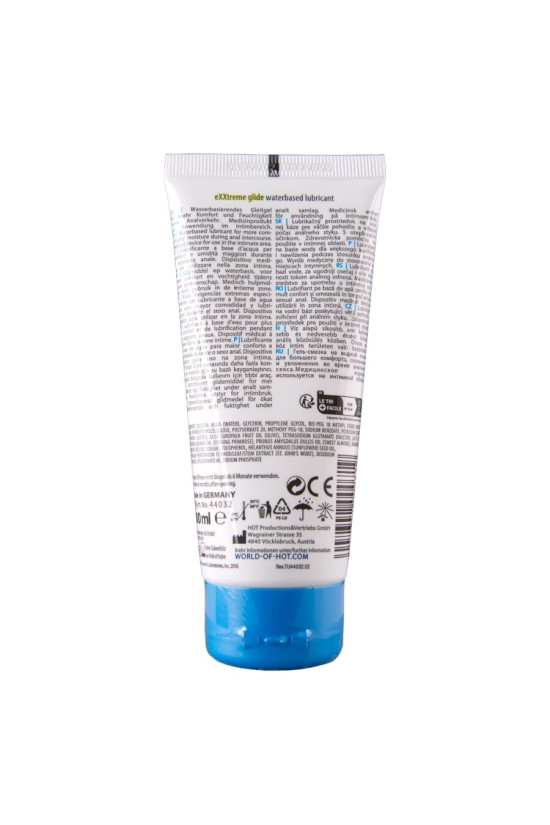 HOT - EXXTREME GLIDE LUBRIFICANTE A BASE D'ACQUA + OLIO COMFORT A+ 100 ML