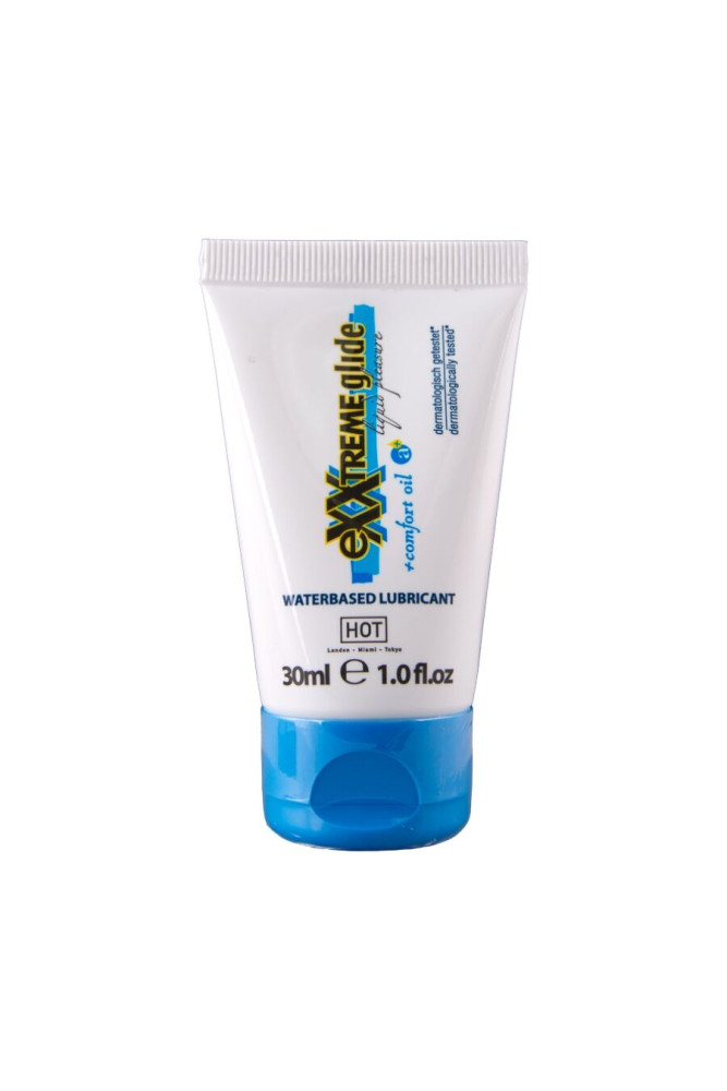 HOT - EXXTREME GLIDE LUBRIFICANTE A BASE D'ACQUA + OLIO COMFORT A+ 30 ML