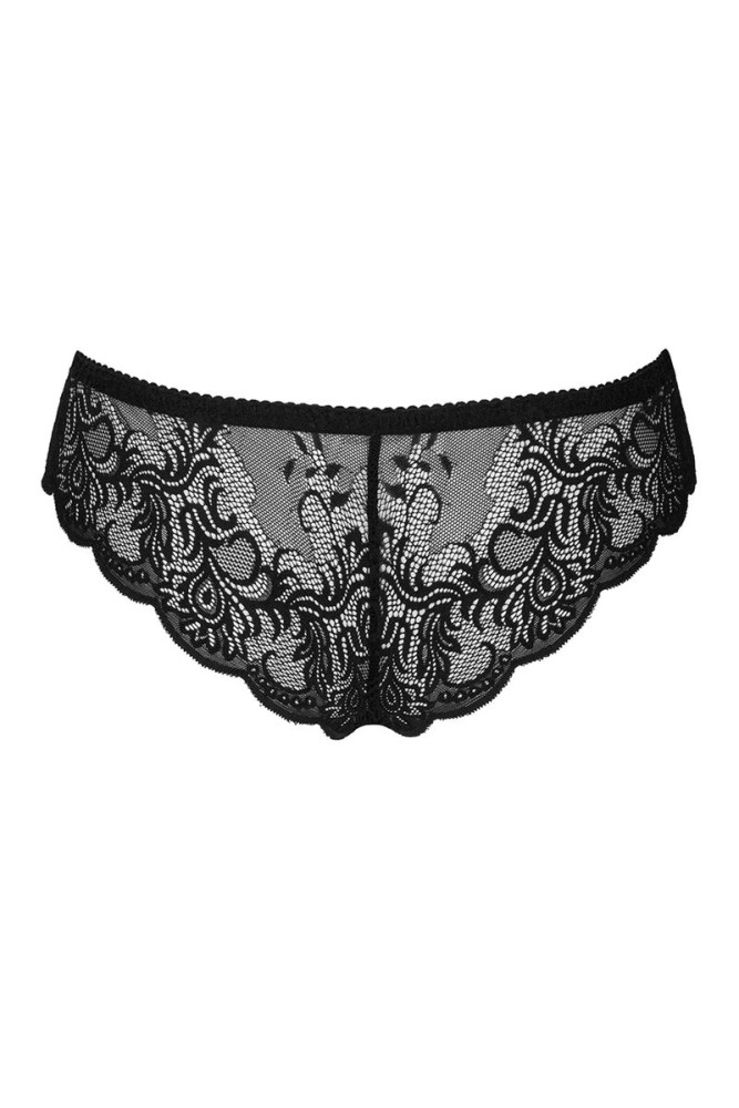 LIVCO CORSETTI FASHION - LOVE STORY LC 90679 PANTY CROTCHLESS NERO