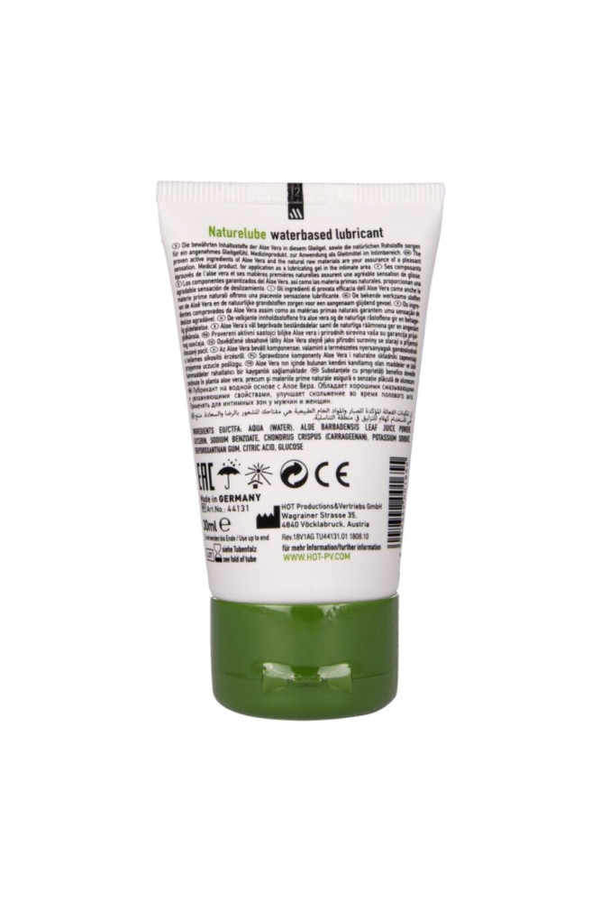 HOT - NATURE LUBE A BASE D'ACQUA DI ALOE VERA 30 ML