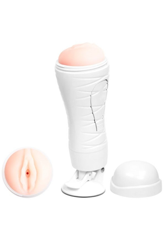 CRAZY BULL - MASTURBATORE VAGINA RICARICABILE FLORA